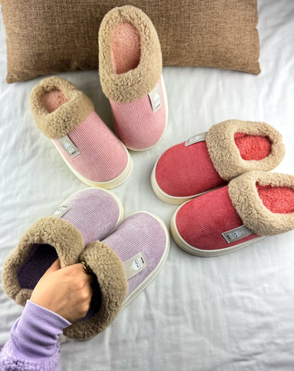 Cute Fur Warm Plush Slippers