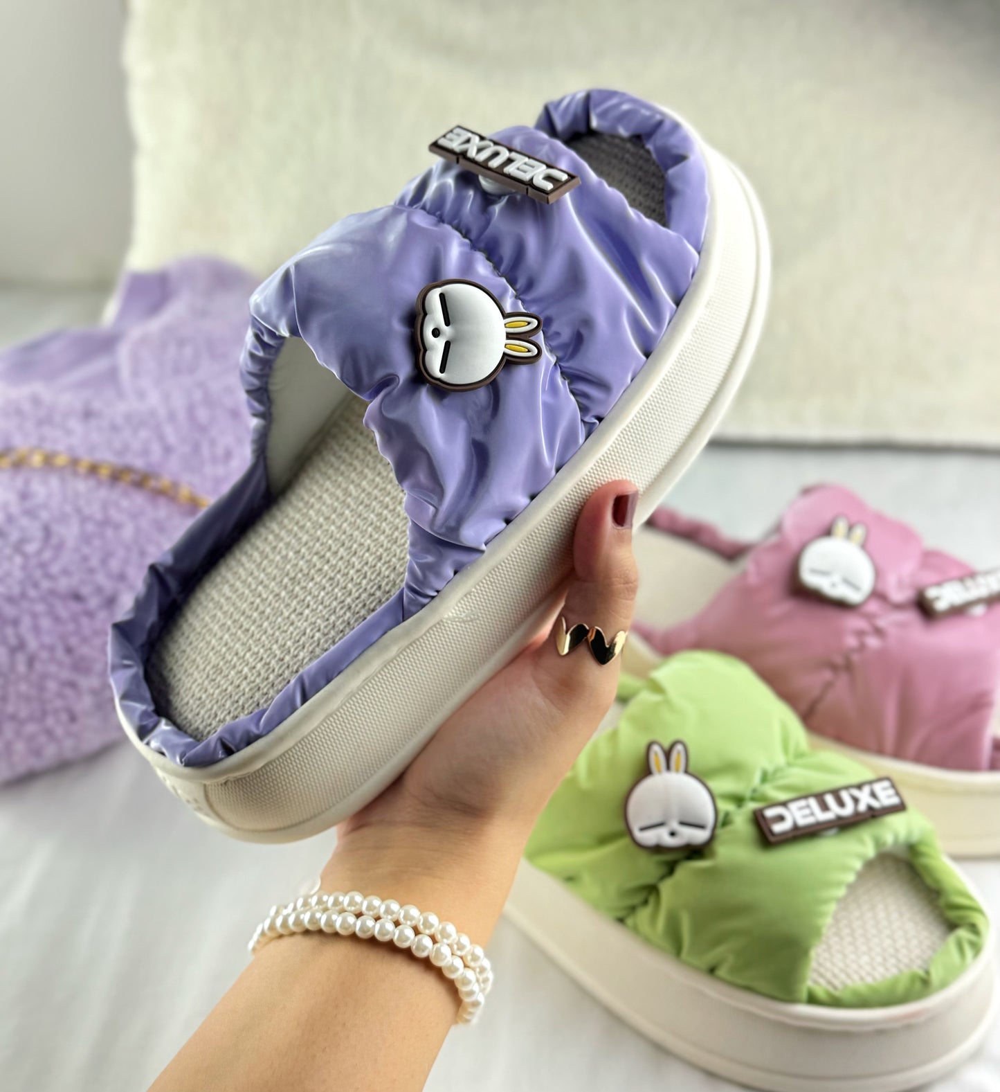 Puffer Home Slippers