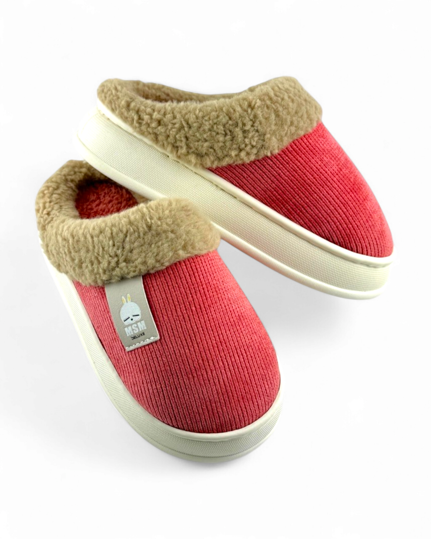 Cute Fur Warm Plush Slippers