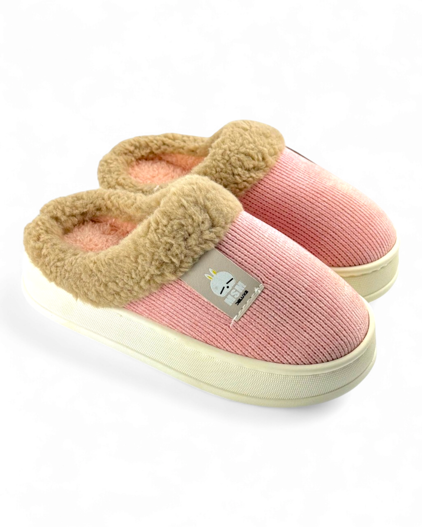 Cute Fur Warm Plush Slippers