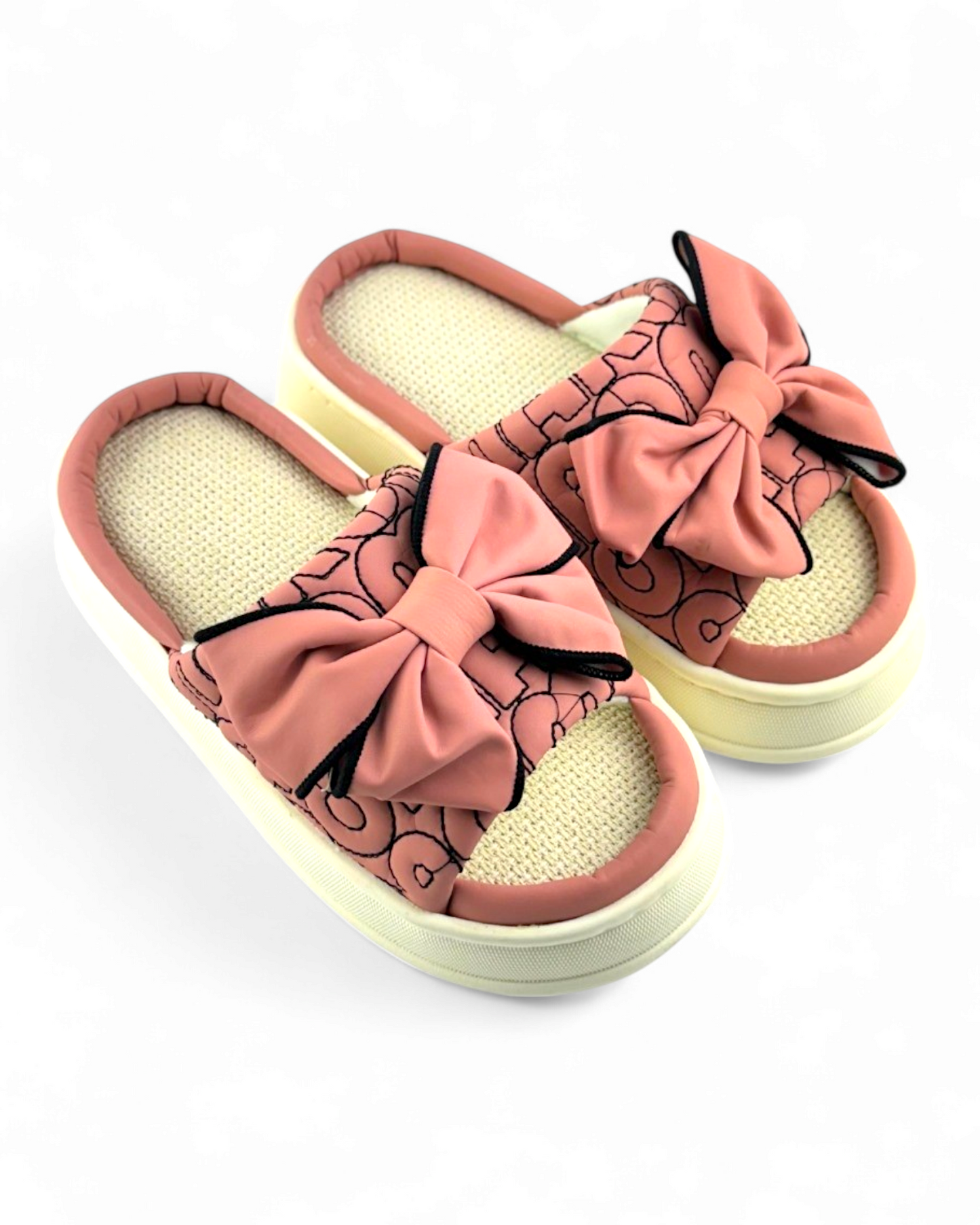 Smart Bow Knot Home Slippers