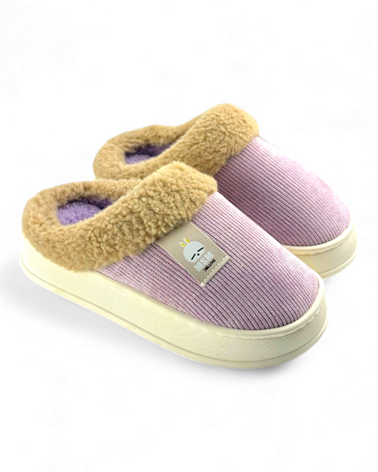 Cute Fur Warm Plush Slippers