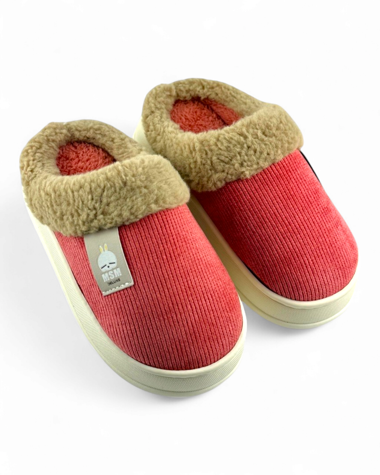 Cute Fur Warm Plush Slippers