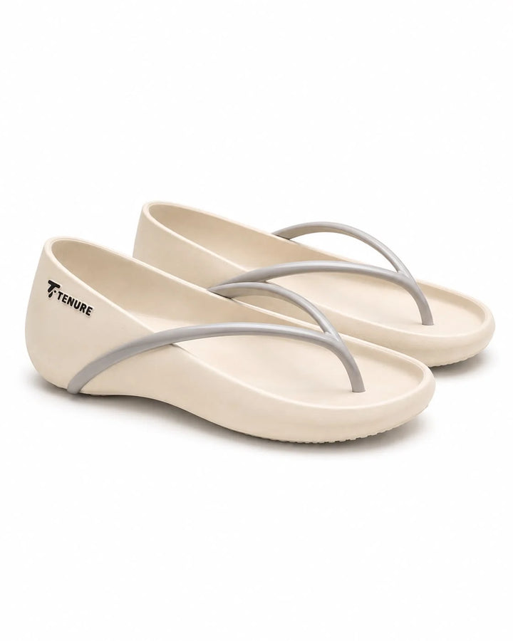 ZyroStep Flipflop – Soft Cream